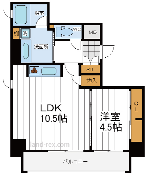 CALAMUS(カラムス)夕陽ヶ丘 CALAMUS(カラムス)夕陽ヶ丘間取図3