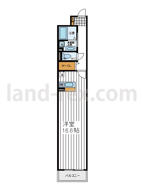 LN南河堀 LN南河堀間取図3