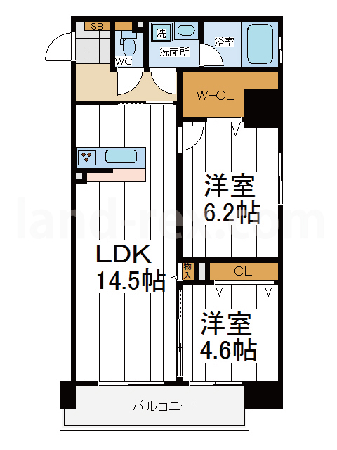アンシャンテ松崎町 アンシャンテ松崎町間取図1