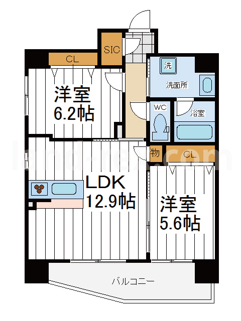 アンシャンテ松崎町 アンシャンテ松崎町間取図2
