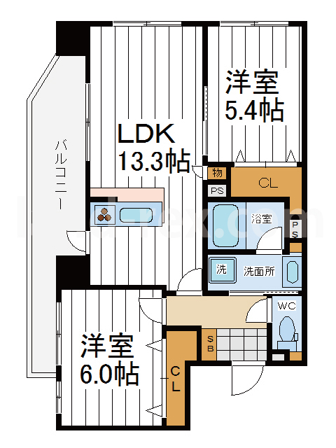アンシャンテ松崎町 アンシャンテ松崎町間取図3