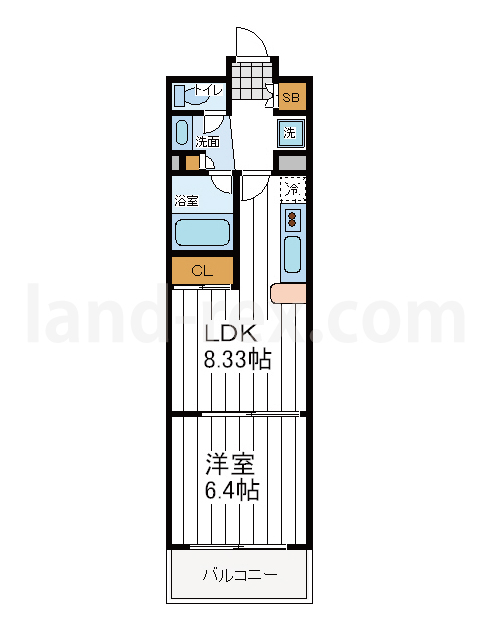コンソラーレ上町台2 コンソラーレ上町台2間取図2