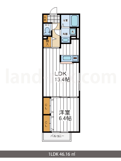 仮)天王寺区逢阪2丁目 新築賃貸ハイツ 仮)天王寺区逢阪2丁目 新築賃貸ハイツ間取図2