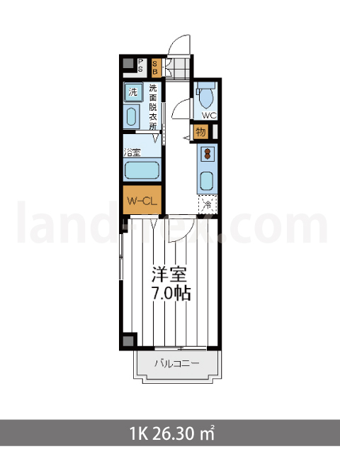 仮)東住吉区湯里1 新築マンション 仮)東住吉区湯里1 新築マンション間取図1