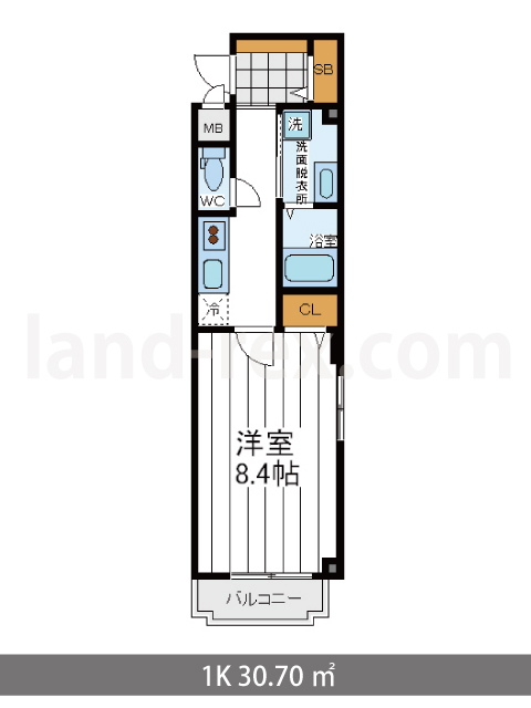 仮)東住吉区湯里1 新築マンション 仮)東住吉区湯里1 新築マンション間取図2