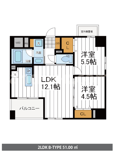 サンシティ桑津Ⅲ サンシティ桑津Ⅲ間取図1