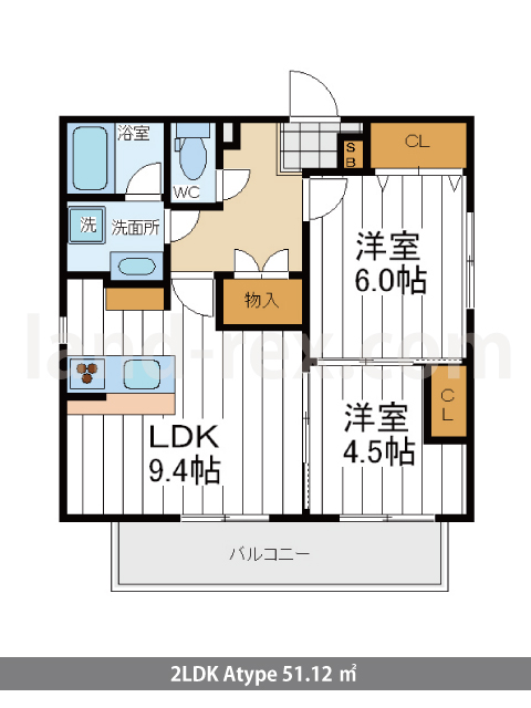 ソレイユ・サカエ ソレイユ・サカエ間取図1