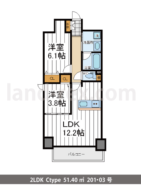 Ametista_アメティスタ Ametista_アメティスタ間取図4