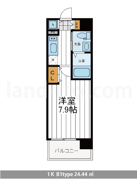 セイワパレス玉造 セイワパレス玉造間取図1