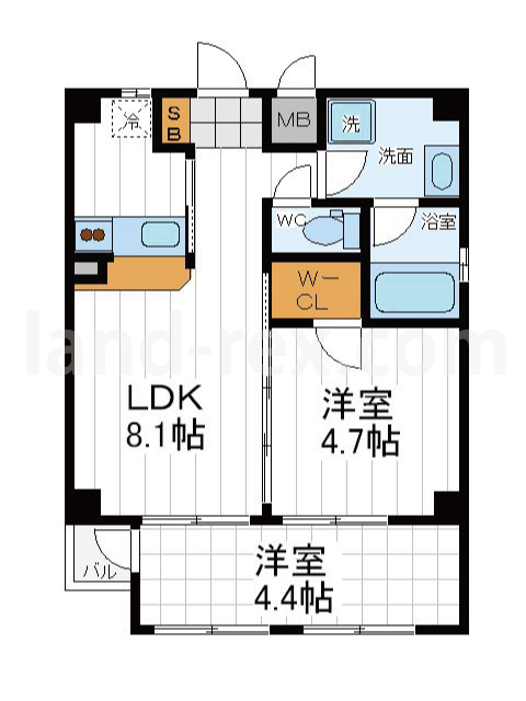 Ritz東住吉 Ritz東住吉間取図3