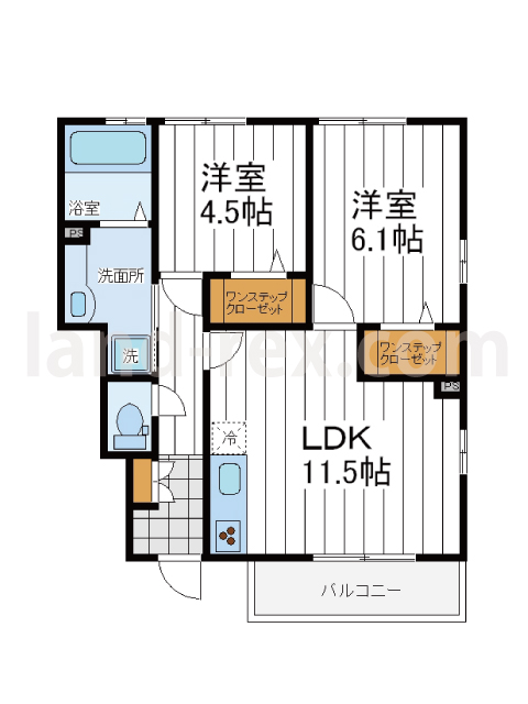 ジュビラント ジュビラント間取図2