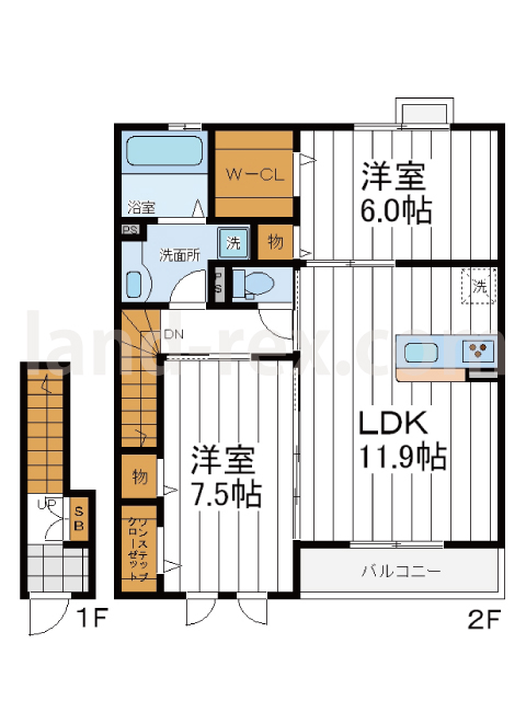 ジュビラント ジュビラント間取図3