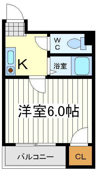 セピアコート夕陽ヶ丘 セピアコート夕陽ヶ丘間取図1