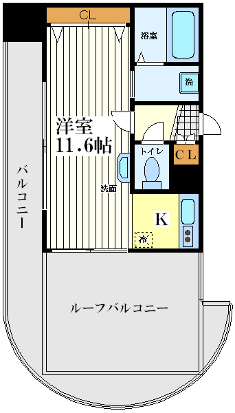 ルクレール鶴ケ丘 ルクレール鶴ケ丘間取図5