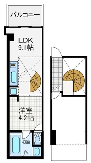 是空天王寺(ZEQUE TENNOUJI) 是空天王寺(ZEQUE TENNOUJI)間取図3