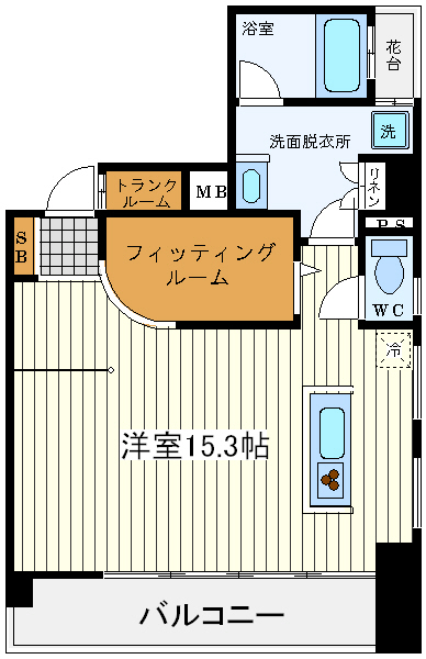 メゾンルージュ空堀 メゾンルージュ空堀間取図3