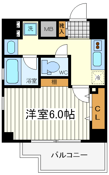 クレイドル四天王寺 クレイドル四天王寺間取図1