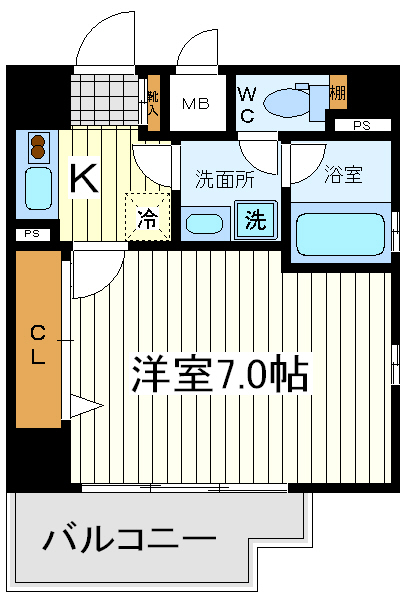 クレイドル四天王寺 クレイドル四天王寺間取図2