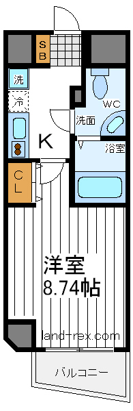 SERENITE谷九壱番館(セレニテシリーズ) SERENITE谷九壱番館(セレニテシリーズ)間取図2