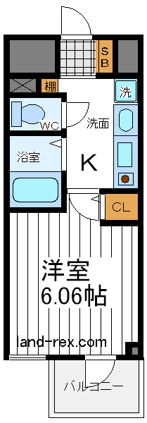 SERENITE谷九壱番館(セレニテシリーズ) SERENITE谷九壱番館(セレニテシリーズ)間取図4