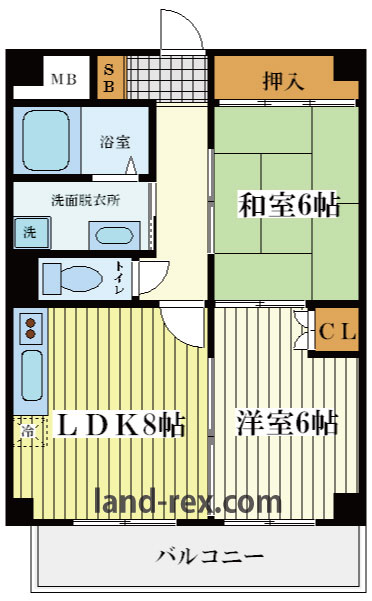 サンテラス阿倍野 サンテラス阿倍野間取図1
