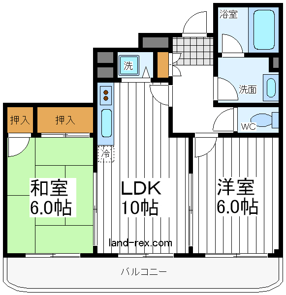 タイホウハイツ河堀口 タイホウハイツ河堀口間取図2